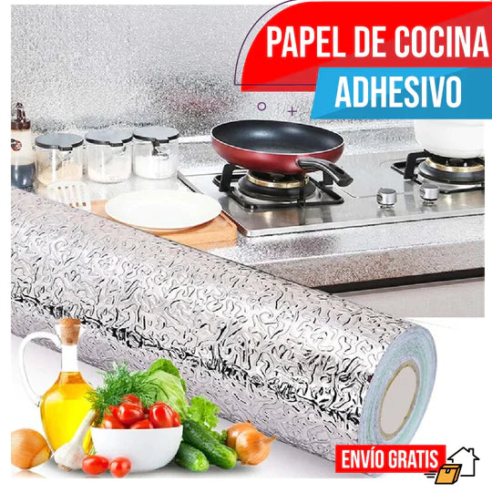 PAPEL ADHESIVO DE COCINA - 2 ROLLOS – Mipu Store